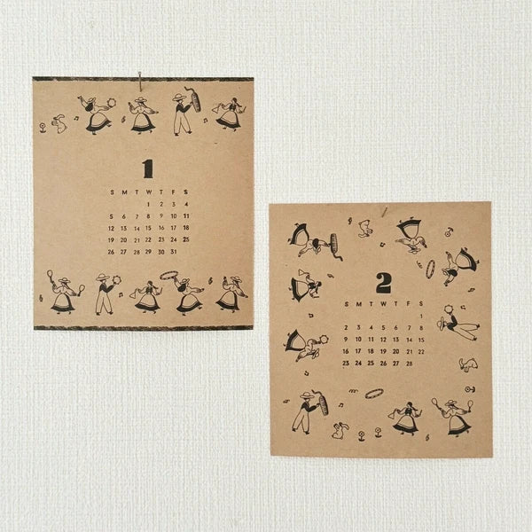 Mizushima x Necktie JIZAI Clear Pocket Stamp: Let's Dance!