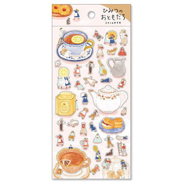 Mind Wave Secret Friends Sticker: Tea Time