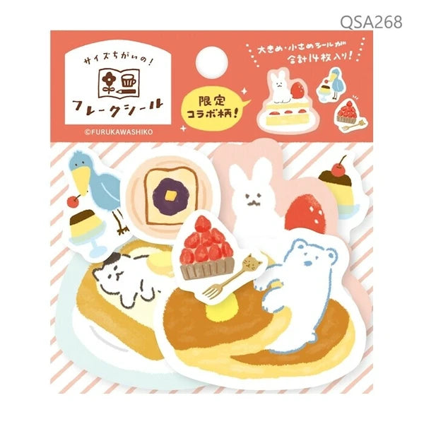 Furukawa Shiko Watashi-biyori Flake Sticker: Collaborations