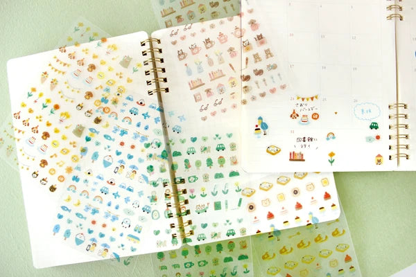 Furukawa Shiko Watashi-biyori Sticker: Yellow