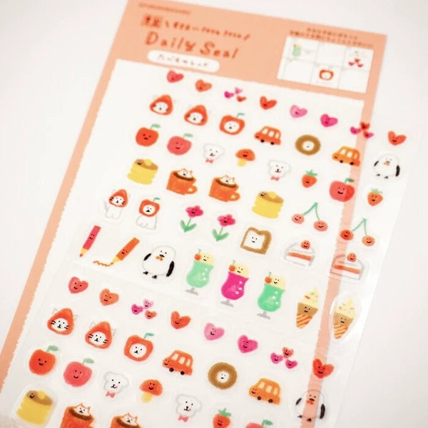 Furukawa Shiko Watashi-biyori Sticker: Red