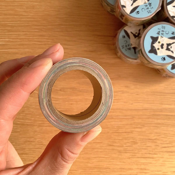 4legs Washi Tape: Cat Mastication