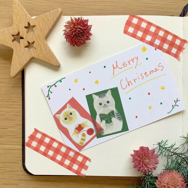 4legs Washi Tape: Cat Mastication