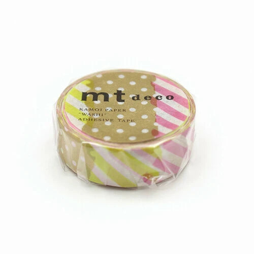 mt Deco Washi Tape: Tugging 2(15mm x 7m)