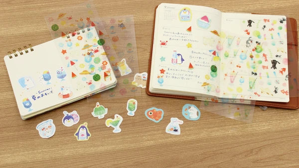Furukawa Shiko Clear Sticker: Shiba Inu