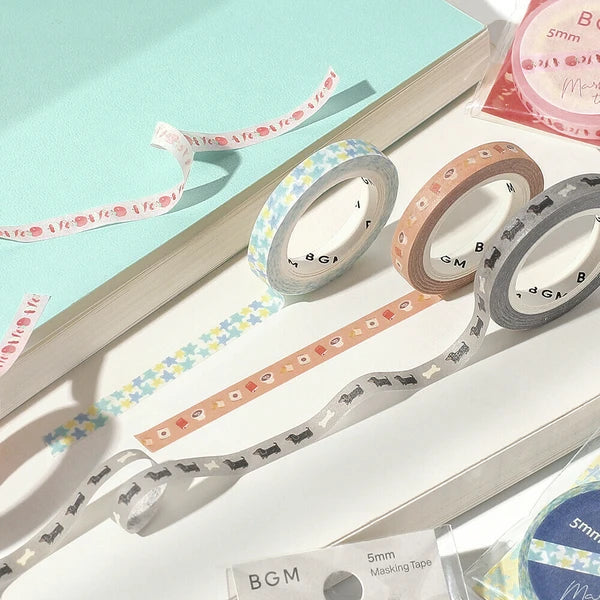 BGM Life Wash Tape: Dachshund