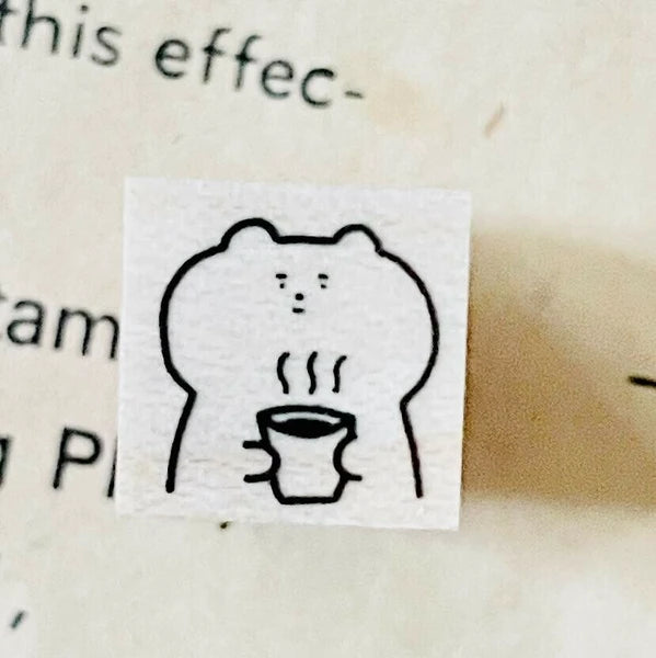 TONIKAKU HOKKAIDO x Ikhanko Stamp: Relax Time Bear