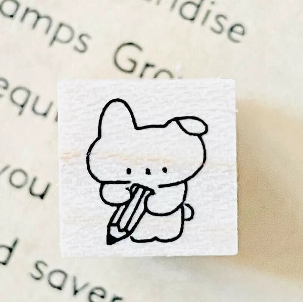 TONIKAKU HOKKAIDO x Ikhanko Stamp: Pencil Rabbit