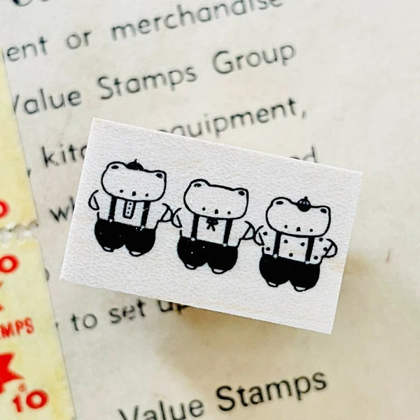 TONIKAKU HOKKAIDO x Ikhanko Stamp: Three Bears