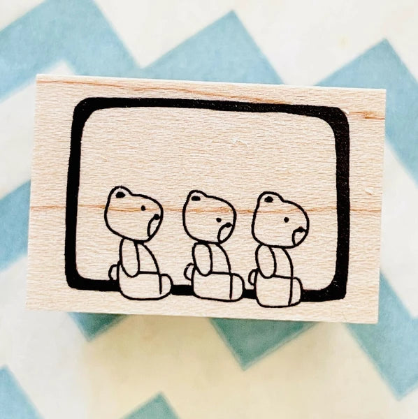 TONIKAKU HOKKAIDO x Ikhanko Stamp: Right Facing Bears