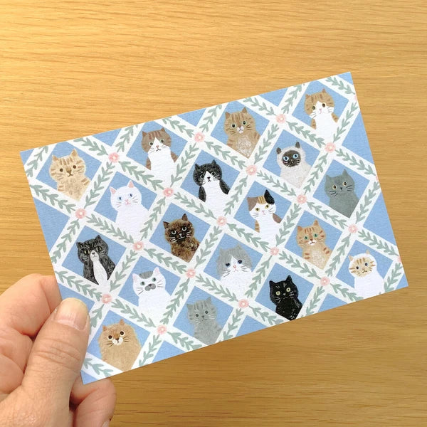 4legs Postcard: Cat Face