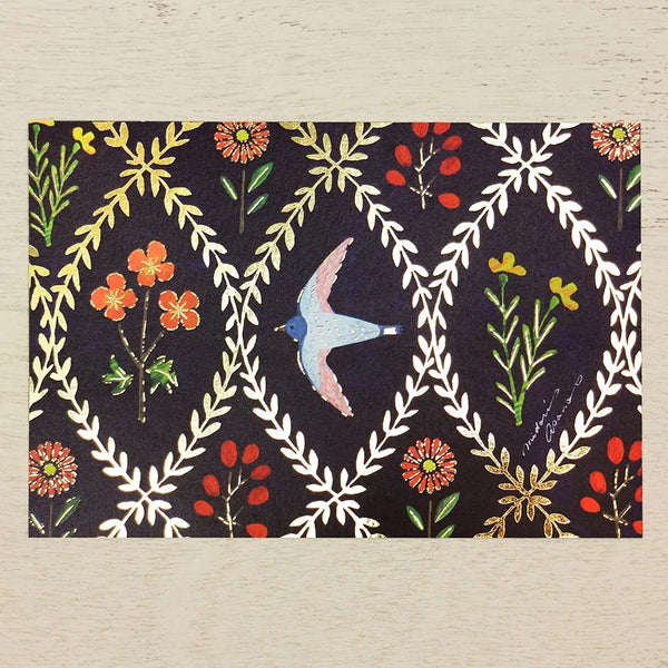Cozyca x Midori Asano Foil-Stamped Postcard: Fairy Tale