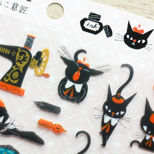 Cozyca x Kuroneko Takumi Sticker: Kuronekorobin-chan to Issho vol.2