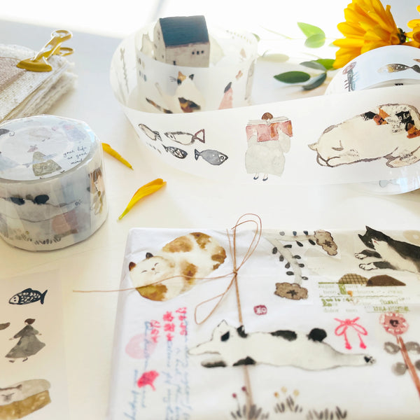 Pion 2015 Washi Tape: Cat (PET)