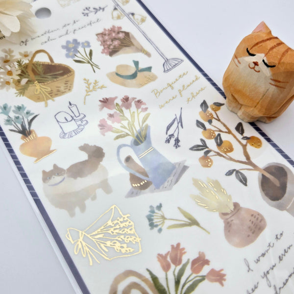 Mind Wave Snug Room Sticker: Flower