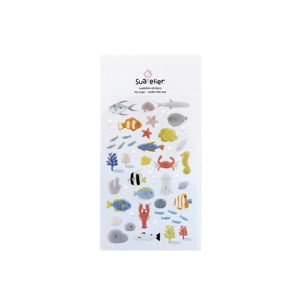 Suatelier Design x Daily Deco Sticker: Under the Sea