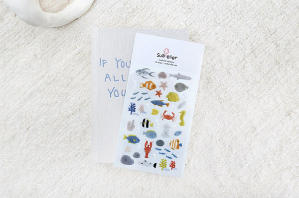 Suatelier Design x Daily Deco Sticker: Under the Sea