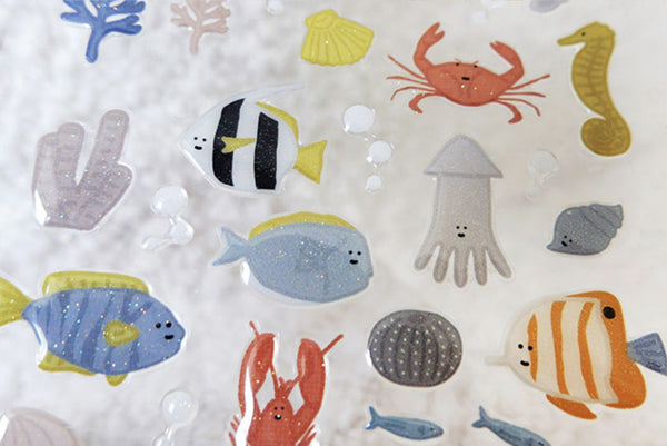Suatelier Design x Daily Deco Sticker: Under the Sea