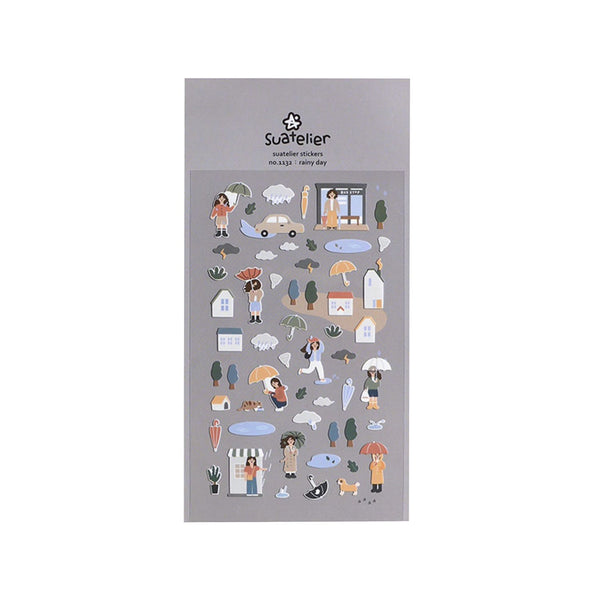 Suatelier Design x Daily Deco Sticker: Rainy Day