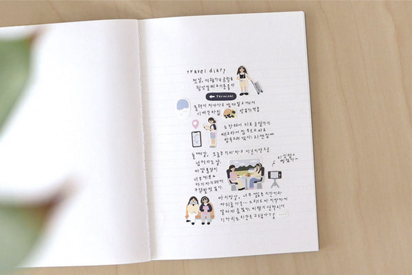 Suatelier Design x Daily Deco Sticker: Vlog Trip