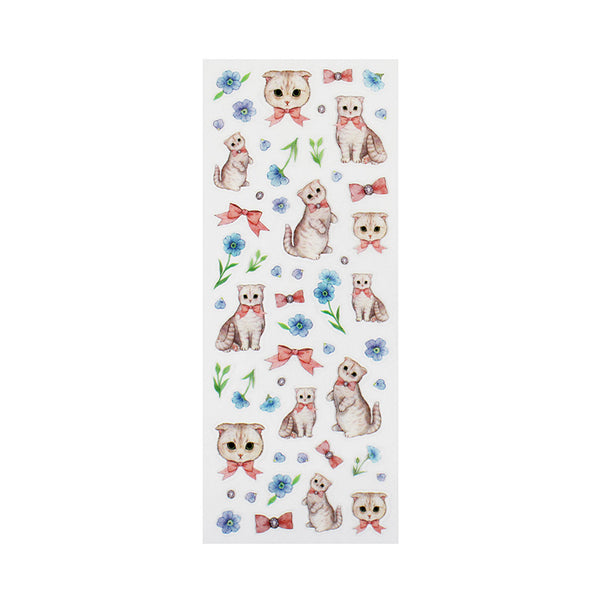 Takei Miki Mondo Series Sticker: Ginger Cat