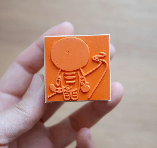 4leg Mushroom Cat Stamp: Start Walking Again