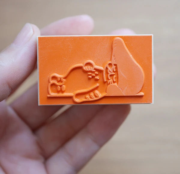 4legs Mushroom Cat Stamp: Let's Sleep A Lot