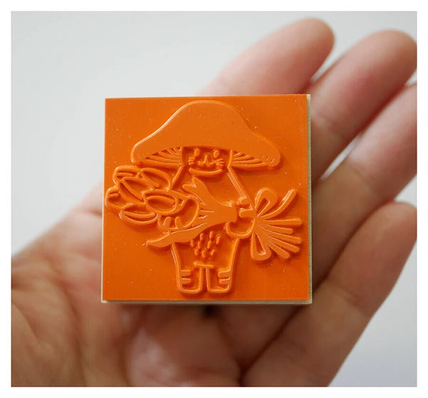 4legs Mushroom Cat Stamp: Thank You