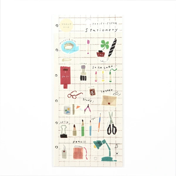 Kamiiso Sansyo X Tamura Miki Sticker: Stationery