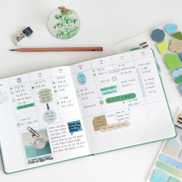 Iconic Index point Sticky Notes: Foggy