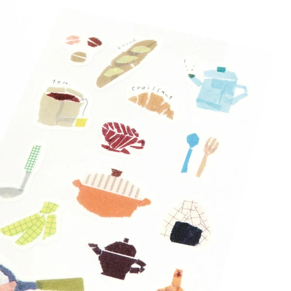 Kamiiso Sansyo X Tamura Miki Sticker: Kitchen