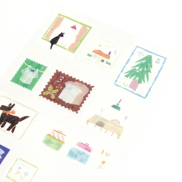 Kamiiso Sansyo X Tamura Miki Sticker: Stamp
