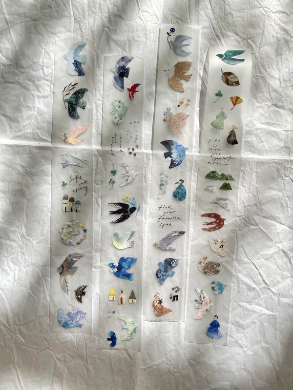 Pion 2015 Washi Tape: Bird (PET)