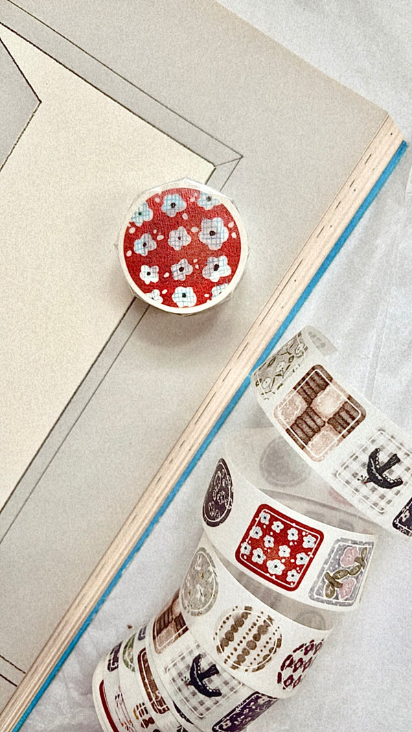 Pion 2015 Washi Tape: Coaster (Die Cut)