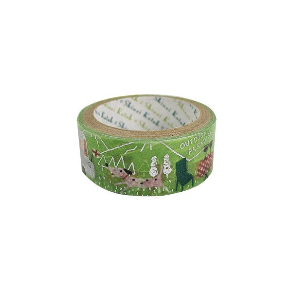 Shinzi Katoh Washi Tape: Tavel Series 3