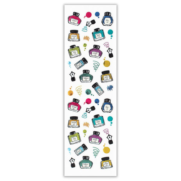 Decoration Sticker: Fountain Pen Ink