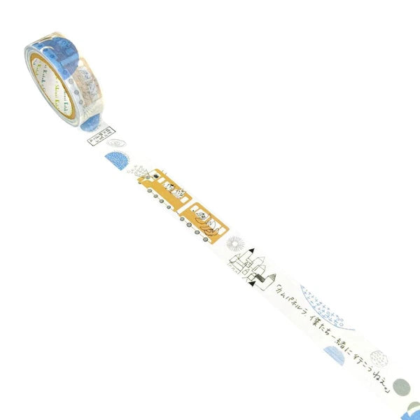 Shinzi Katoh Washi Tape: Cat Office Goche