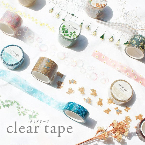 Mind Wave Clear PET Tape: Fluffy Bear