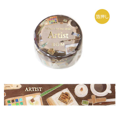 BGM My Desk Washi Tape: Artist