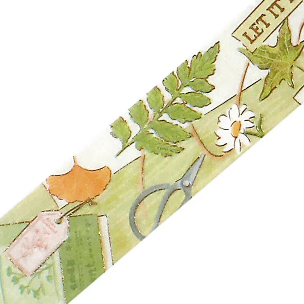 BGM My Desk Washi Tape: Botanist