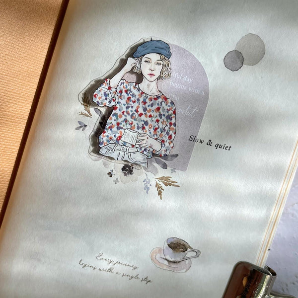 Pion 2015 Washi Tape: Background (Die Cut)