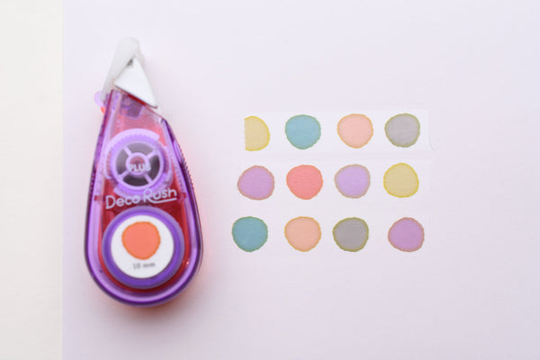 PLUS Deco Rush Thick Width (10mm): Loose Dots