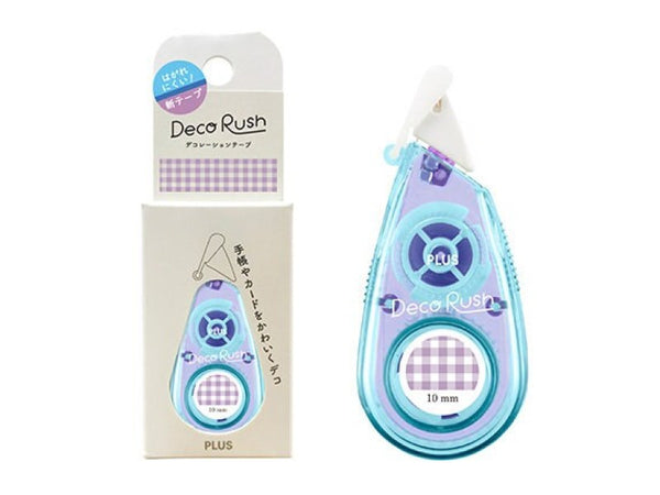 PLUS Deco Rush Thick Width (10mm): Gingham Check