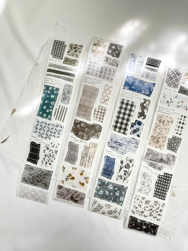 Pion 2015 Washi Tape: Cloth (Die Cut)