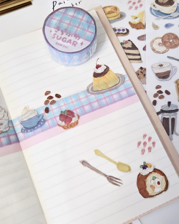Mind Wave Painting Sticker: Sweets