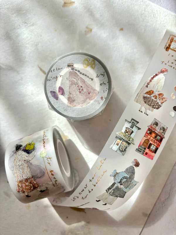 Pion 2015 Washi Tape: Mini Girl 1 (PET)
