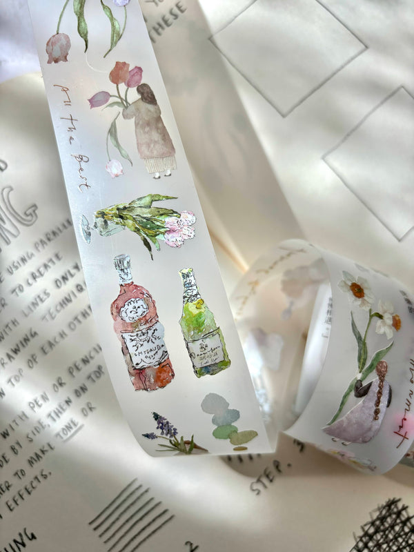 Pion 2015 Washi Tape: Mini Girl 1 (PET)