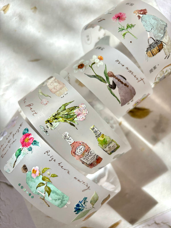 Pion 2015 Washi Tape: Mini Girl 1 (PET)