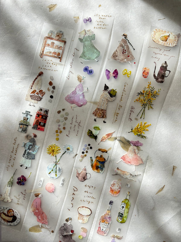 Pion 2015 Washi Tape: Mini Girl 1 (PET)