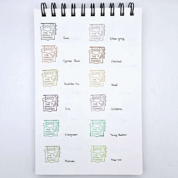 Shachihata Stamp Iromoyo Stamp Ink Warabe: Moeiro